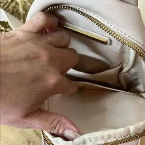 Antik Kraft Cream Textured Backpack Antik Kraft | Bags | Antik Kraft Cream Textured Backpack  main image 4